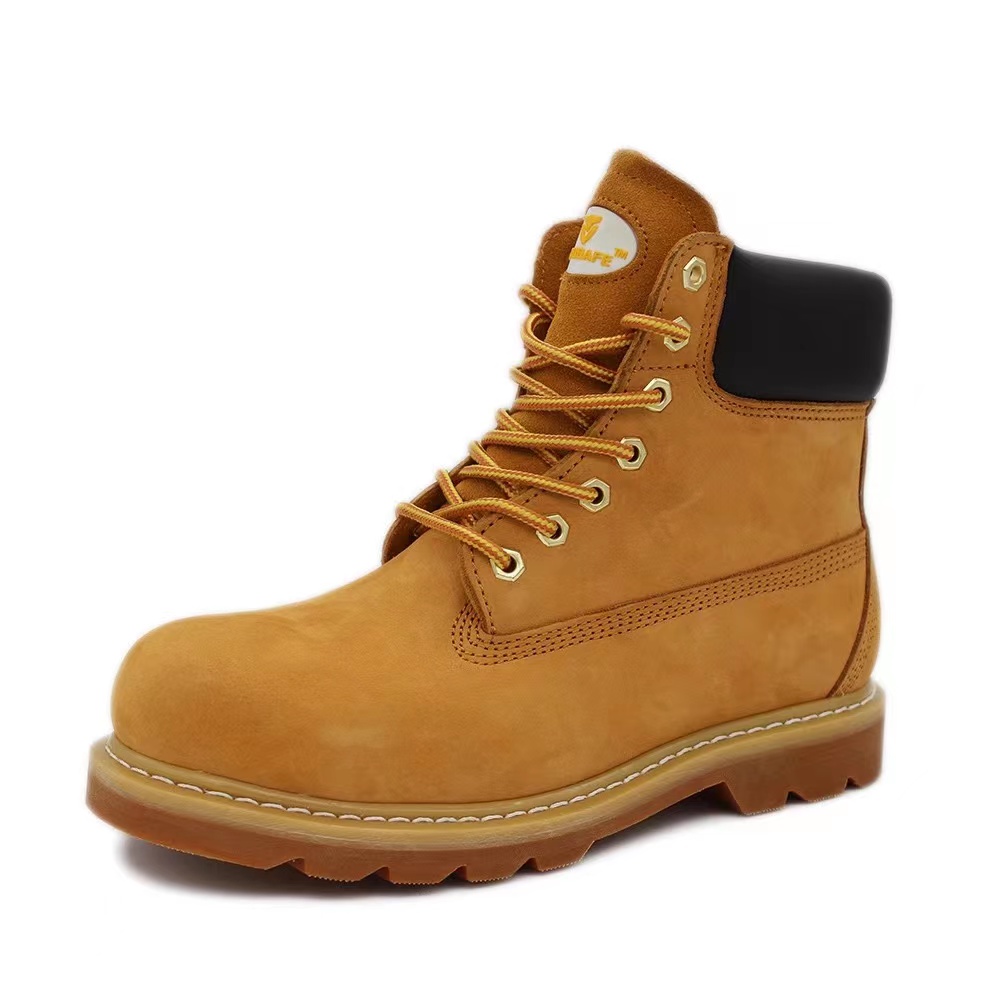  TB001 Nubuck Steel Toe Safety Work Shoes