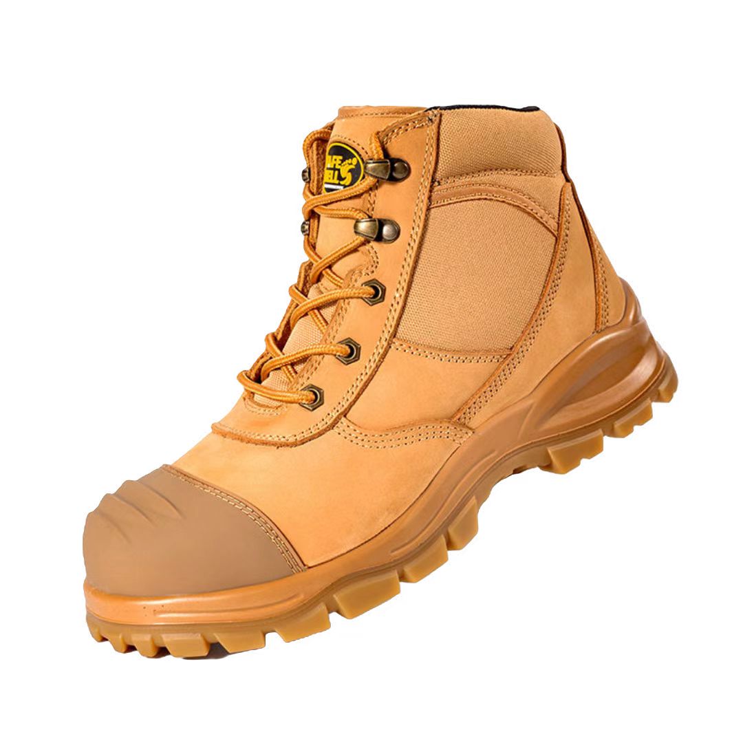 VTF712 Australia Work Safety Boots Steel Toe Nubuck（Khaki）