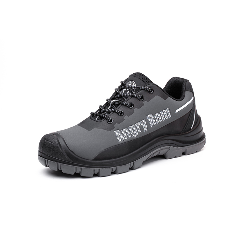  JK762 Anti-Smash Casual Safety Shoes（Black Low-Top）