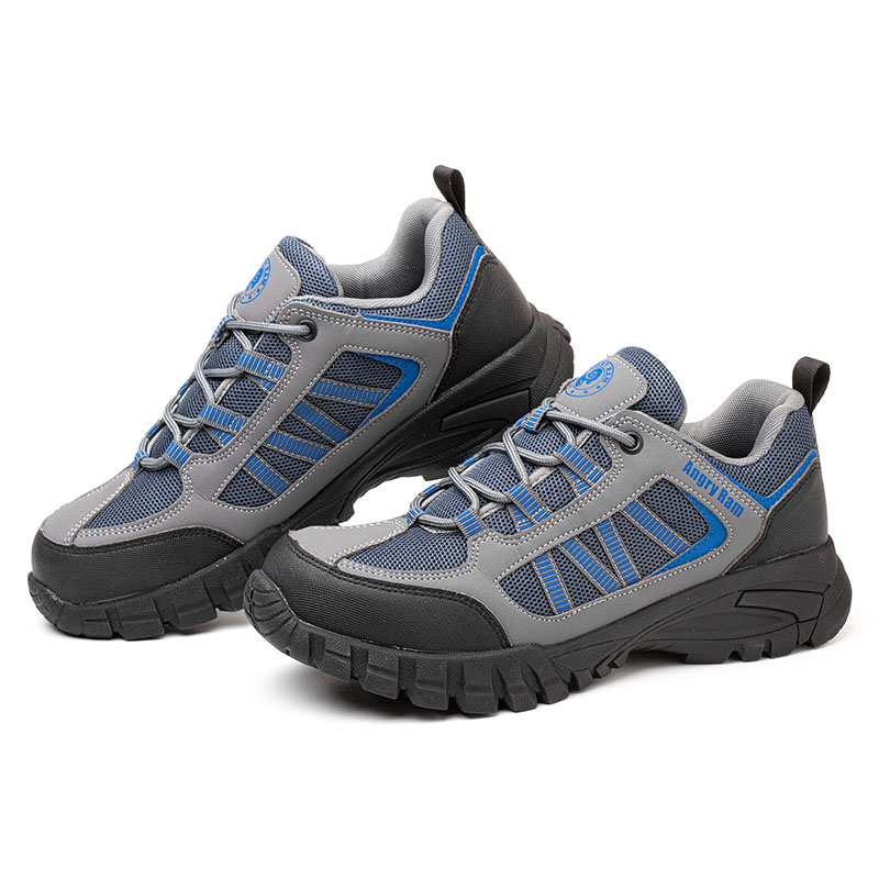  JK760 Casual Sports Lightweight Non-Slip Safety Shoes（Blue）